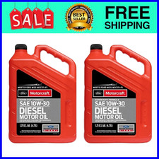 Motorcraft Super Duty Diesel Oil 10W-30 5 Qt 2-Pack Ships from USA picture
