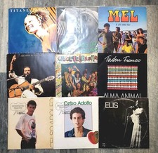 Lot of 9 RARE Brazilian Import Vinyl Record LP Albums~1980s~Latin/MPB/World~VG+ picture