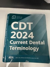 Cdt 2024 : Current Dental Terminology by American Dental Association (2023,... picture