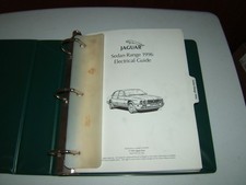 Jaguar Daimler XJ sedan range 1996 electrical wiring diagram guide XJ6 XJ12 X300 picture