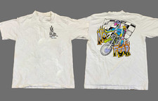 Vintage Styles Made In Usa × No Fear × Vintage 90’s No Fear Dirt Bike T-Shirt picture