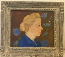 Painting Celia Scwebel Oil Listed American Artist picture
