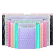 7x9 Waterproof Bubble Mailers Multicolor Shipping Bubble Padded Envelops 7