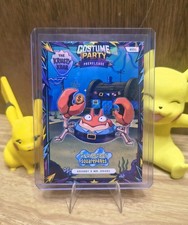Krabby x Mr Krabs #098 Costume Party Prerelease Cracked Ice Holo NM picture