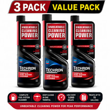 3 Pack Chevron Techron Complete Fuel System Cleaner Gas Treatment 10 oz picture