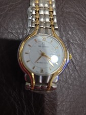 Vintage Ted Lapidus quartz watch 14k Plated picture