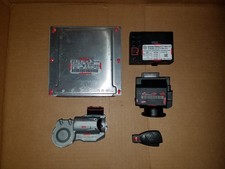 2003-2005 MERCEDES BENZ E500 CLS500 ECM ECU ENGINE COMPUTER IGNITION SWITCH KEY picture