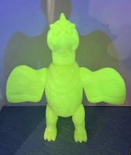 Marusan Glow LITRA Sofubi Vinyl Figure Kaiju M1Go UltraQ Blank GID Japan 1997 picture