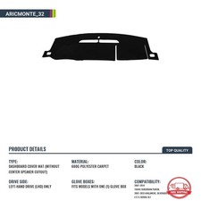 Cubierta De Tablero Para 2007-2014 Tahoe Suburban Yukon Sin Altavoz picture