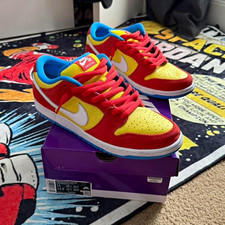 Bart simpsons Nike SB Dunks Really good condition  Only worn 3 times With box picture