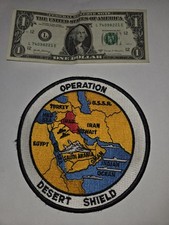 US Operation Desert Storm Gulf War Military Patch (5In Diameter) picture