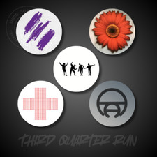 Audio Adrenaline Button 5-Pack CCM Christian Alternative Rock picture
