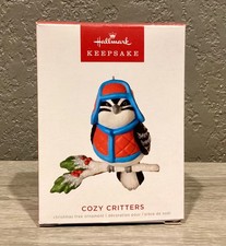2022 Hallmark Keepsake Christmas Ornament Cozy Critters #6 6th in Series NIB picture