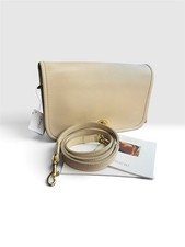 NEW UNWORN VINTAGE COACH POCKET PURSE BAG9755 - BONE - USA-1990's picture