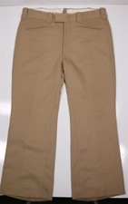 Nudies Rodeo Tailor Vintage Custom Tan Western Bootcut Pants 38x28 picture