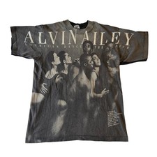 Vintage 1993 Alvin Ailey Annie Leibovitz Photo T Shirt L Fruit of the Loom USA picture