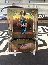 2024 Panini Gold Standard - Jonathon Brooks RC Golden Debuts Autograph /49 picture