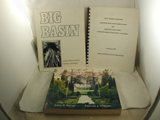 California Local History 3 Books Saratoga Villa Montalvo Big Basin picture