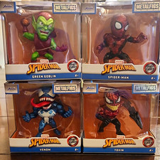 Jada Metalfigs Marvel Spider-Man 1:32 Die-Cast Set Spider-Man Venom +2 Unopened picture