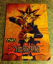 Panini Staks Yu-Gi-Oh Deck Case Cardboard Yami Yugi Artwork Brown/Red picture