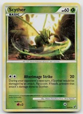 Scyther 36/90 Uncommon HGSS Undaunted Pokemon Reverse Holo Lightly Played picture
