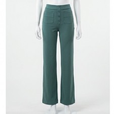 NEW Halara Day Stretch High Waisted Straight Leg Casual Pants Women's XL Aqua picture