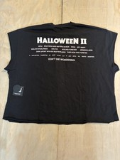Darc Sport Halloween II black muscle grunge cutoff tee. Size XL NWT picture
