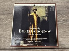 Mussorgsky Boris Godounov Boris Christoff Cluytens Reel to Reel Stereo Tape picture