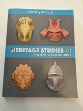 HERITAGE STUDIES TEXTBOOK and ACTIVITIES MANUAL 6th (4th Ed) BJ Press BRAND NEW picture