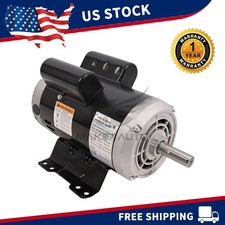 5HP 3450 Rpm Air Compressor Motor 56283138 Fits Ingersoll Rand 230V 7/8'' Shaft picture
