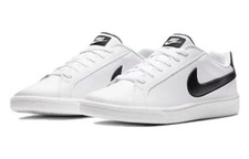 Nike Court Royale White Black Sneakers 749747-107 Mens Size picture