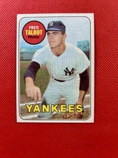 1969 Topps #332 Fred Talbot New York Yankees High-end NM-MT          B69#332A1 picture