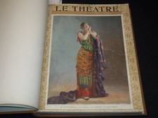 1913 JANUARY-JUNE LE THEATRE MAGAZINE BOUND VOLUME - 12 ISSUES - KD 2278O picture