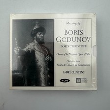 Boris Godunov Mussorgsky Chorus of National Opera of Sofia Andre Cluytens 3 CD's picture