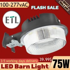 LED Barn Light Dusk to Dawn 75W,Outdoor Area Lights,Exterior Security Flood Lamp picture