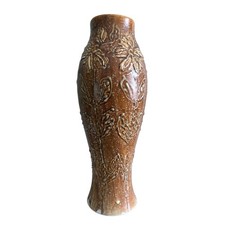 Gotham Pottery Vase • Crown‑G Mark • 12.75