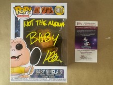 Signed Kevin Clash Autographed Baby Sinclair Dinosaurs Funko Pop JSA COA picture