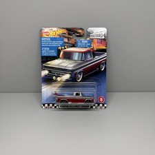 2020 HOT WHEELS PREMIUM BOULEVARD WALMART - CUSTOM '62 CHEVY PICKUP # 8 picture