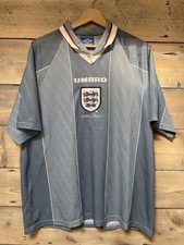 Original Umbro England 1996 Away Shirt Mens Extra Large XL picture