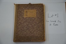 Les Grands Prix de Rome d’Architecture- Priceless Antique with 100's of Plates picture