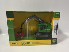 1:50 ERTL PRESTIGE  JOHN DEERE 859MH TRACTED HARVESTER picture