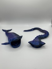 The Bloop Vs El Gran Maja Sea Creature - Articulating Fidget Mythical Blue picture