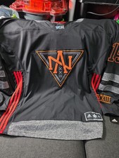 Jack Eichel Team North America Jersey Mens XL Black 2016 World Cup Of Hockey picture