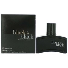 Black Is Black Pour Homme by Nuparfums Cologne Men EDT 3.3 / 3.4 oz New In Box picture