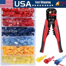 60/480Pcs Quick Disconnects Electrical Crimp Terminals Connector Assortment Set picture