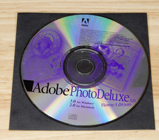 Adobe Photo Deluxe Home Edition 3.0 (Windows PC, 1998) DISC ONLY picture