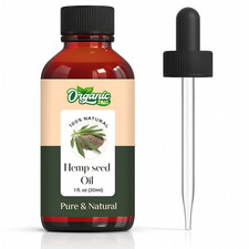 Hemp Seed Oil 100% Pure Natural Carrier Oil Hair Skin Care Massage DIY picture