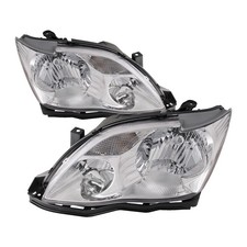 Fits 2005-2007 Toyota Avalon Halogen Chrome Headlights Left & Right Set picture