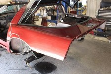 1984-1996 Chevrolet Corvette 5.7L Red Rear Quarter Panel Clip FULL TUB CUT picture