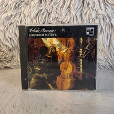 Heinrich Schütz – Prelude Baroque IX CD 1991 Classical Harmonia Mundi picture